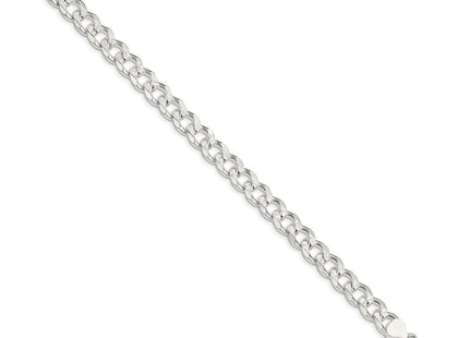Sterling Silver Pav Curb Chain (Style QCF220-8)