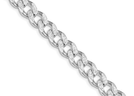 Sterling silver curb link chain