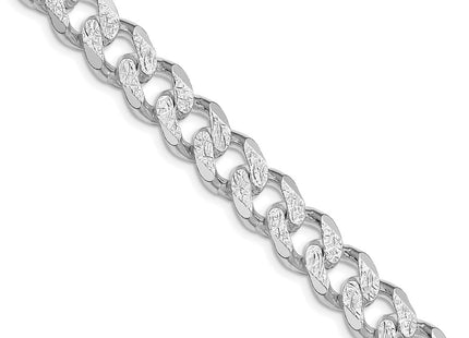 Sterling silver curb link chain