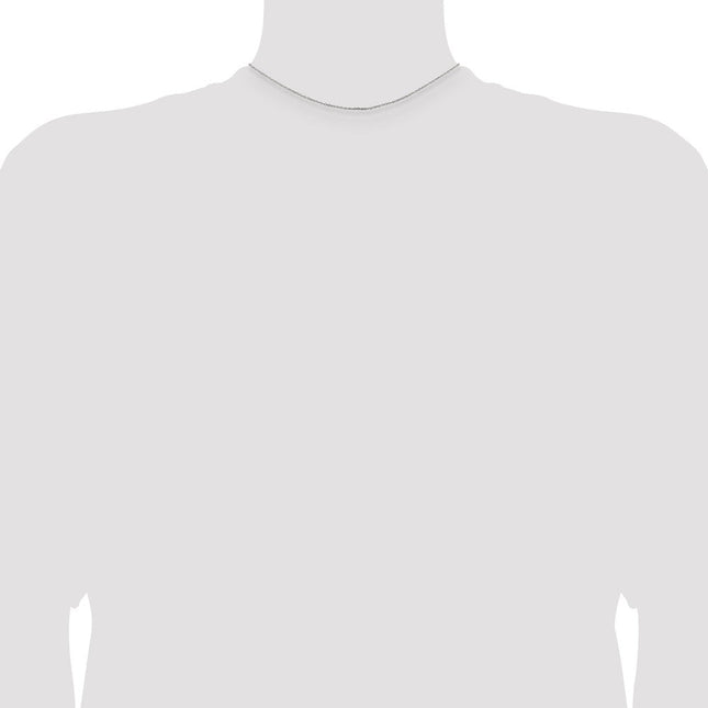Sterling Silver Cable Chain, 14 x 1mm