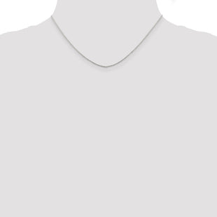 Sterling Silver Rhodium-plated Cable Chain (Style QCL030R-16)