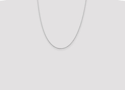 Sterling Silver Rhodium-plated Cable Chain (Style QCL030R-22)