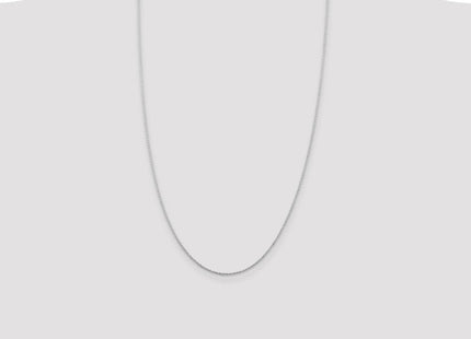 Sterling Silver Rhodium-plated Cable Chain (Style QCL030R-26)