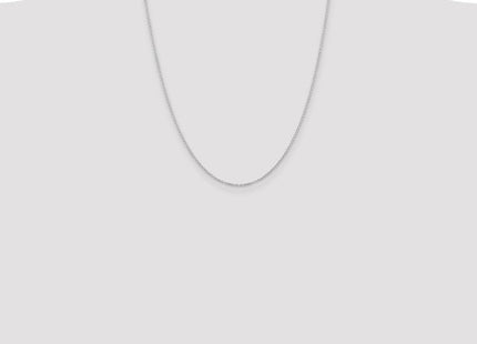 Sterling Silver Rhodium-plated Cable Chain (Style QCL035R-22)