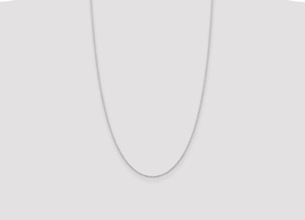 Sterling Silver Rhodium-plated Cable Chain (Style QCL035R-26)