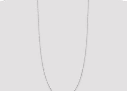 Sterling Silver Rhodium-plated Cable Chain (Style QCL035R-30)