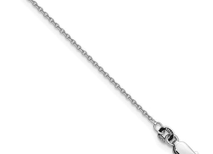 Sterling Silver Rhodium-plated Cable Bracelet