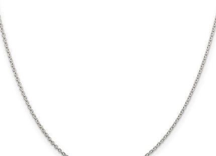 Sterling Silver Cable Chain, 16 x 1.5mm