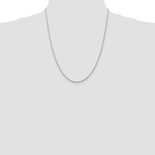 Sterling Silver Cable Chain (Style QCL050-22)