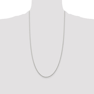 Sterling Silver Cable Chain (Style QCL050-28)