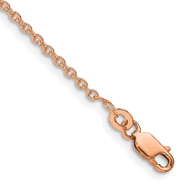 SS/Rose Plated Chains Style QCL050P - Classique Jewelry Inc.