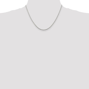 Sterling Silver Cable Chain (Style QCL060-18)