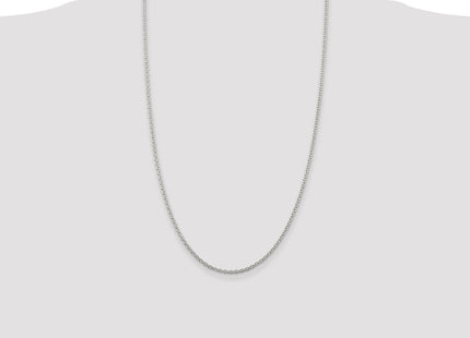 Sterling Silver Cable Chain (Style QCL060-26)