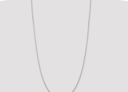 Sterling Silver Rhodium-plated Cable Chain (Style QCL060R-30)