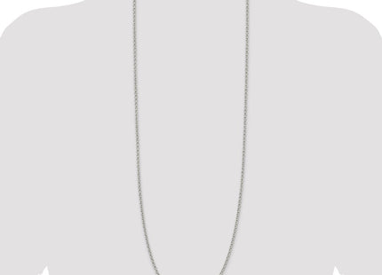 Sterling Silver Cable Chain (Style QCL080-36)