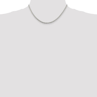 Sterling Silver Cable Chain (Style QCL100-16)