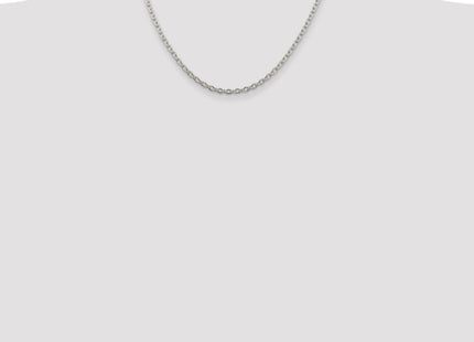 Sterling Silver Cable Chain (Style QCL100-18)