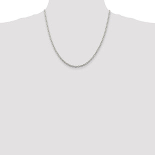 Sterling Silver Cable Chain (Style QCL100-20)