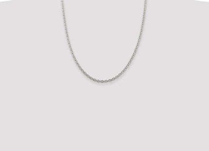 Sterling Silver Cable Chain (Style QCL100-22)