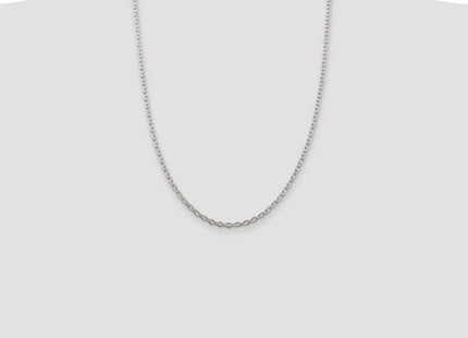 Sterling Silver Cable Chain (Style QCL100-24)