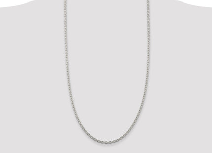 Sterling Silver Cable Chain (Style QCL100-28)