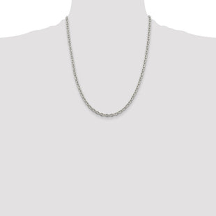 Sterling Silver Cable Chain (Style QCL120-22)