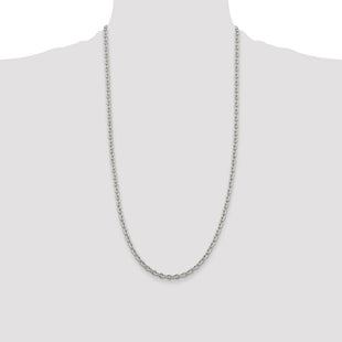 Sterling Silver Cable Chain (Style QCL120-28)