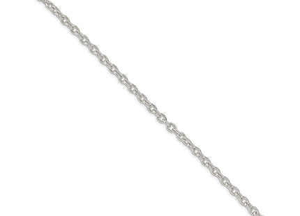 Sterling Silver Cable Chain (Style QCL120-8)