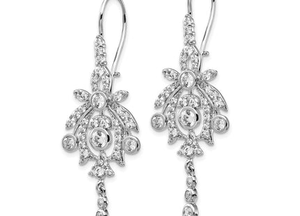Sterling Silver Earrings Style QCM108 - Classique Jewelry Inc.