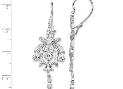 Sterling Silver Earrings Style QCM108 - Classique Jewelry Inc.