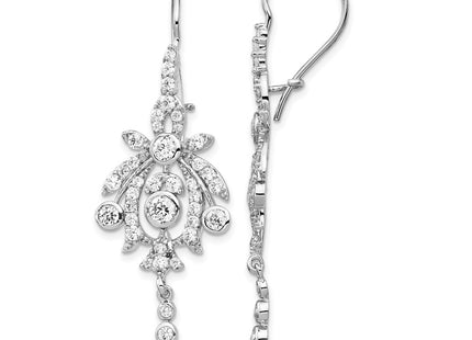 Sterling Silver Earrings Style QCM108 - Classique Jewelry Inc.
