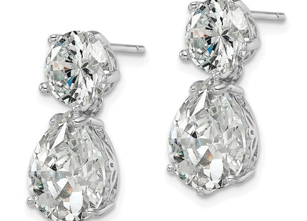Sterling Silver Earrings Style QCM1121 - Classique Jewelry Inc.
