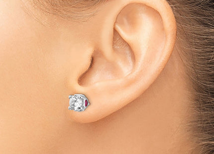 Sterling Silver Earrings Style QCM1141 - Classique Jewelry Inc.