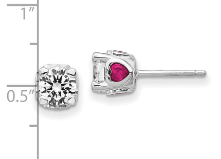 Sterling Silver Earrings Style QCM1141 - Classique Jewelry Inc.