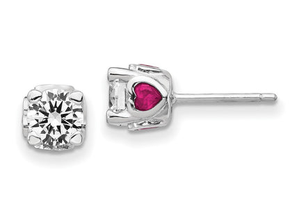 Sterling Silver Earrings Style QCM1141 - Classique Jewelry Inc.