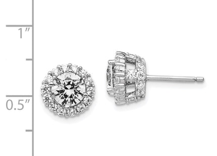 Sterling Silver Earrings Style QCM129 - Classique Jewelry Inc.