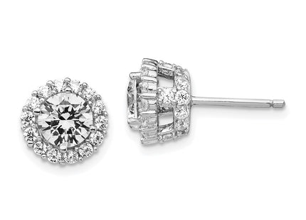 Sterling Silver Earrings Style QCM129 - Classique Jewelry Inc.