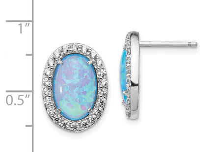 Sterling Silver Earrings Style QCM1383 - Classique Jewelry Inc.