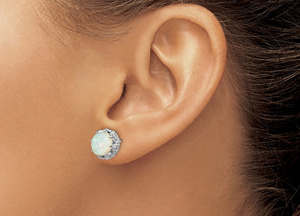 Sterling Silver Earrings Style QCM1390 - Classique Jewelry Inc.