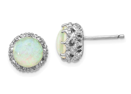 Sterling Silver Earrings Style QCM1390 - Classique Jewelry Inc.