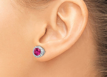 Sterling Silver Earrings Style QCM1393 - Classique Jewelry Inc.