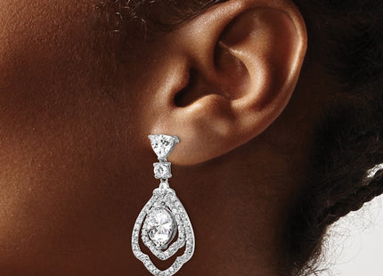 Sterling Silver Earrings Style QCM1400 - Classique Jewelry Inc.