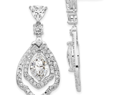 Sterling Silver Earrings Style QCM1400 - Classique Jewelry Inc.