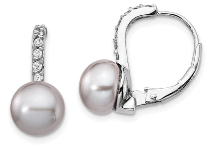 Sterling Silver Earrings Style QCM1406 - Classique Jewelry Inc.