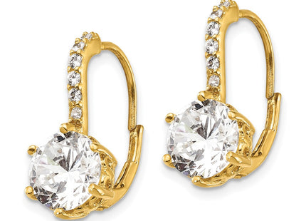 SS/Gold Plated Earrings Style QCM1408 - Classique Jewelry Inc.
