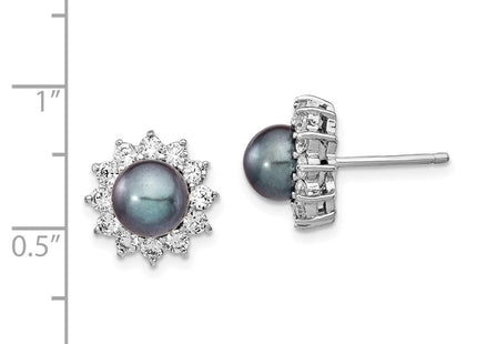 Sterling Silver Earrings Style QCM1414 - Classique Jewelry Inc.