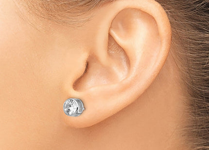 Sterling Silver Earrings Style QCM1415 - Classique Jewelry Inc.