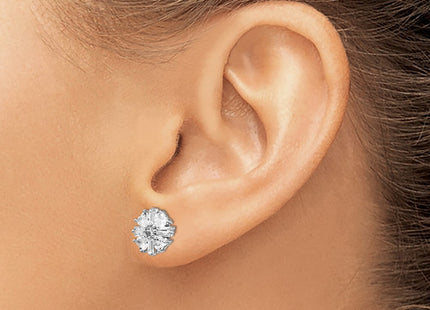 Sterling Silver Earrings Style QCM1426 - Classique Jewelry Inc.