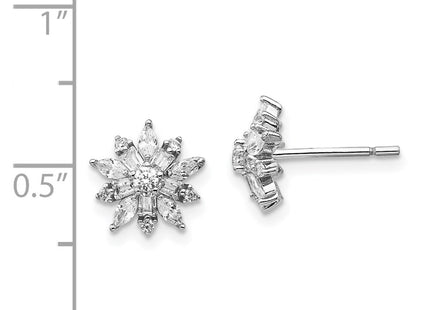 Sterling Silver Earrings Style QCM1427 - Classique Jewelry Inc.