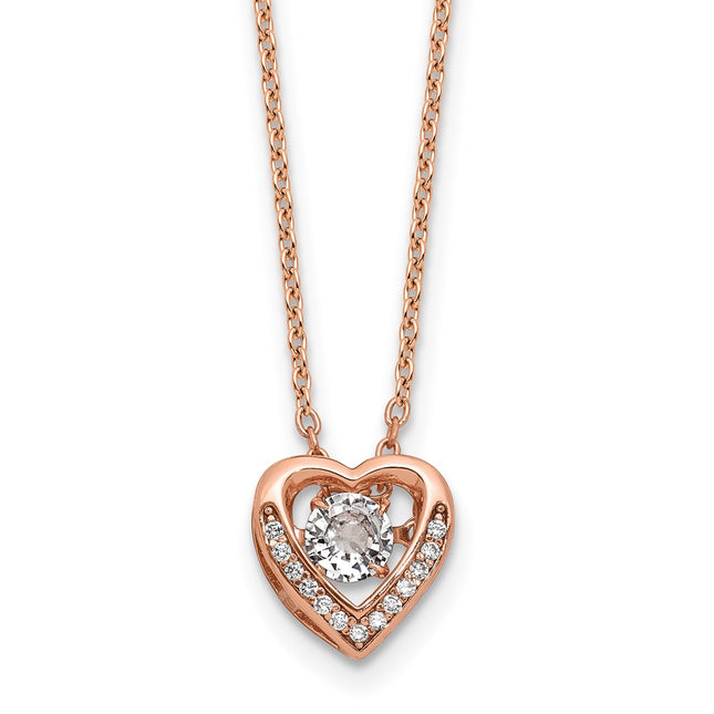 SS/Rose Plated Jewelry Style QCM1430P - Classique Jewelry Inc.